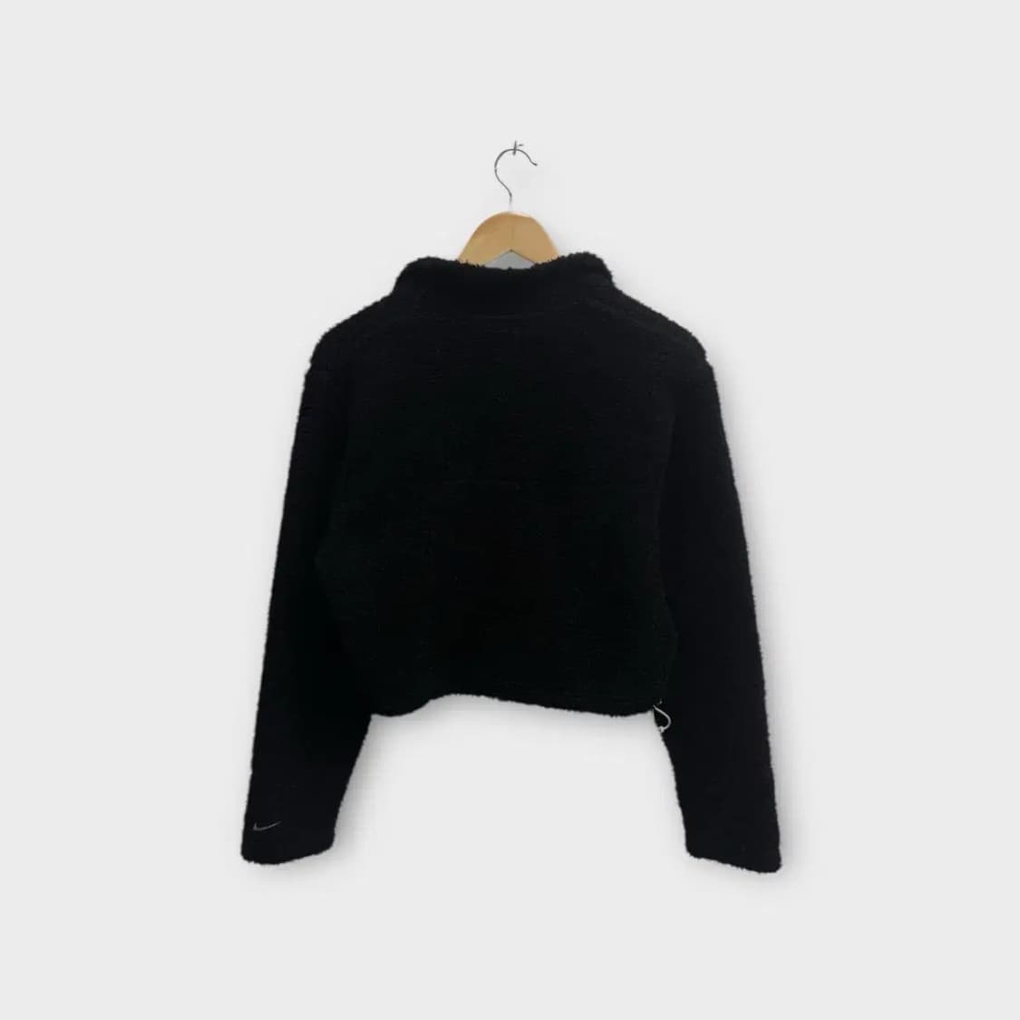나이키 크롭 반집업 후리스 양털 뽀글이 핑크 M 상품이미지4