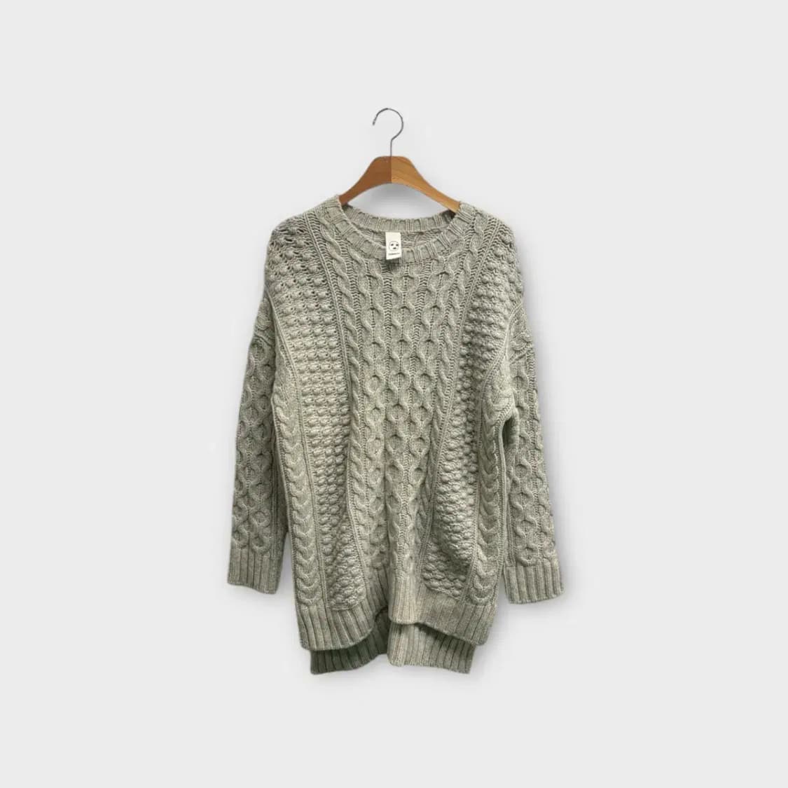 톰보이 TOMBOY 케이블 롱니트 free 상품이미지1