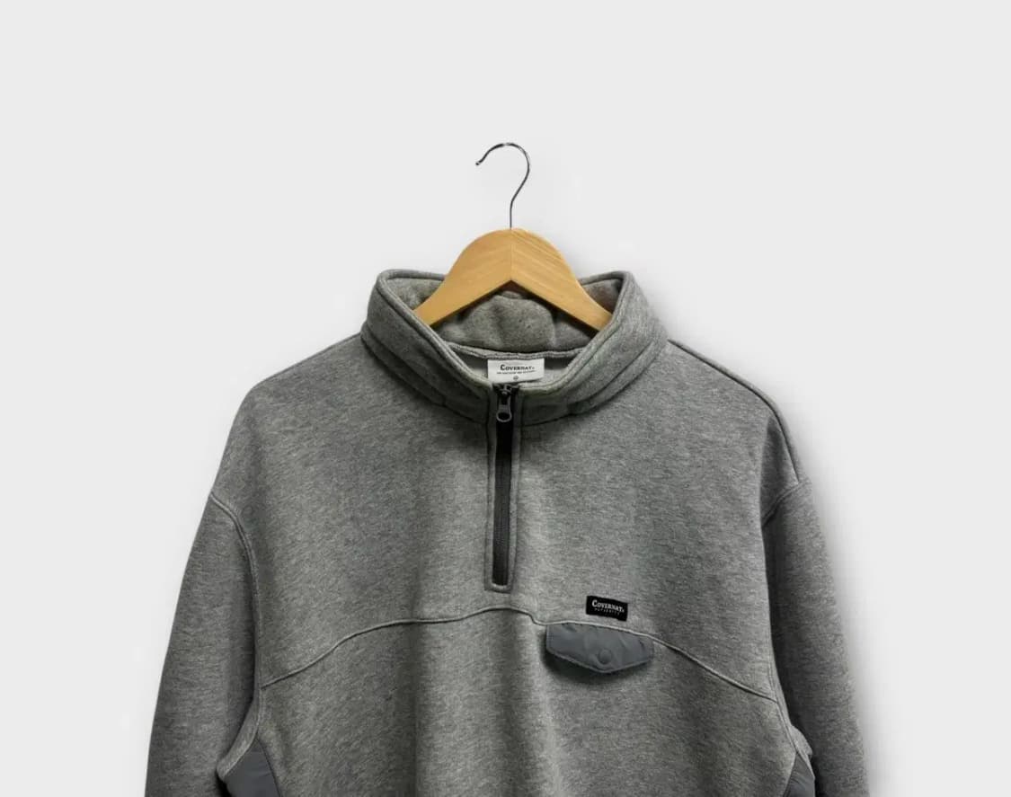 커버낫 반집업 데일리 맨투맨 XL 상품이미지2