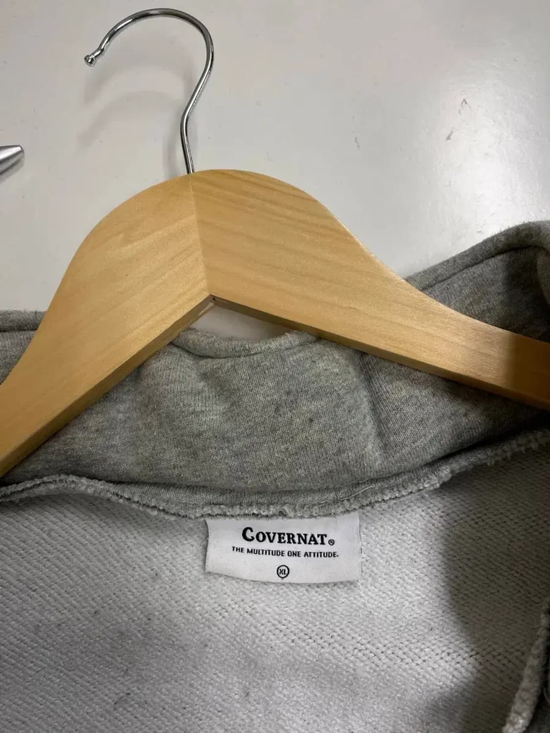 커버낫 반집업 데일리 맨투맨 XL 상품이미지4