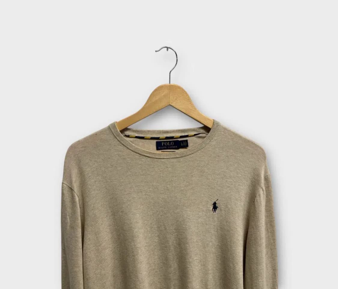 폴로랄프로렌 베이지 소프트 니트 L 상품이미지2