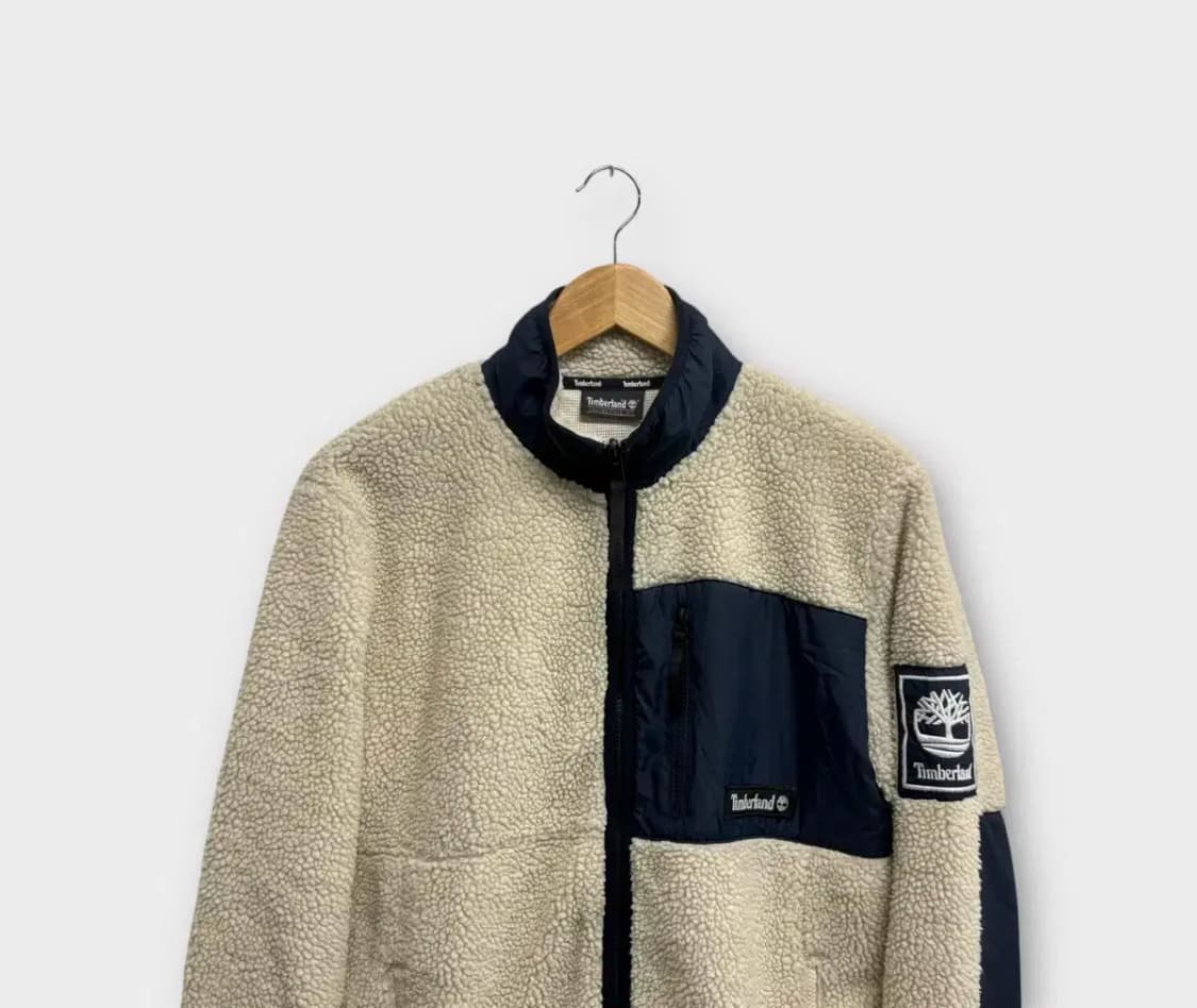 팀버랜드 양털 뽀글이 집업자켓 M 상품이미지3