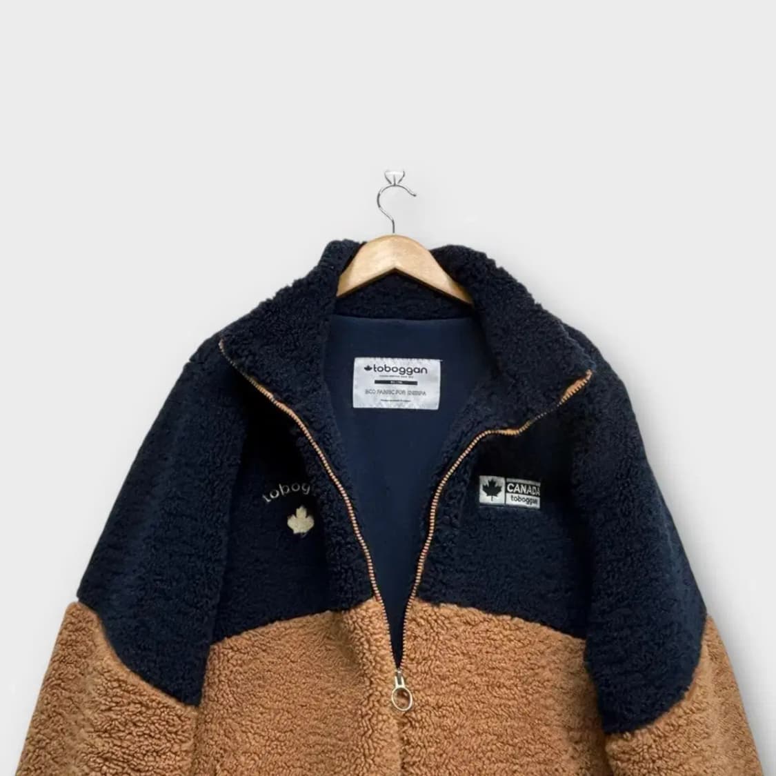 캐나다 쉐르파 뽀글이 점퍼 L 상품이미지3