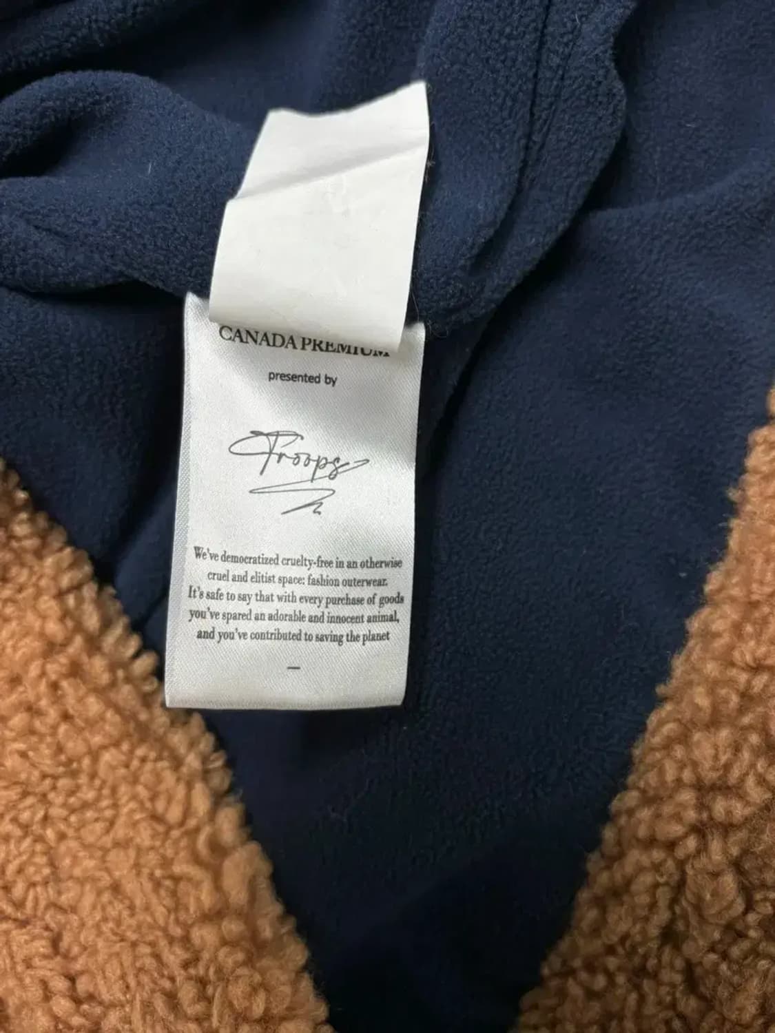 캐나다 쉐르파 뽀글이 점퍼 L 상품이미지7