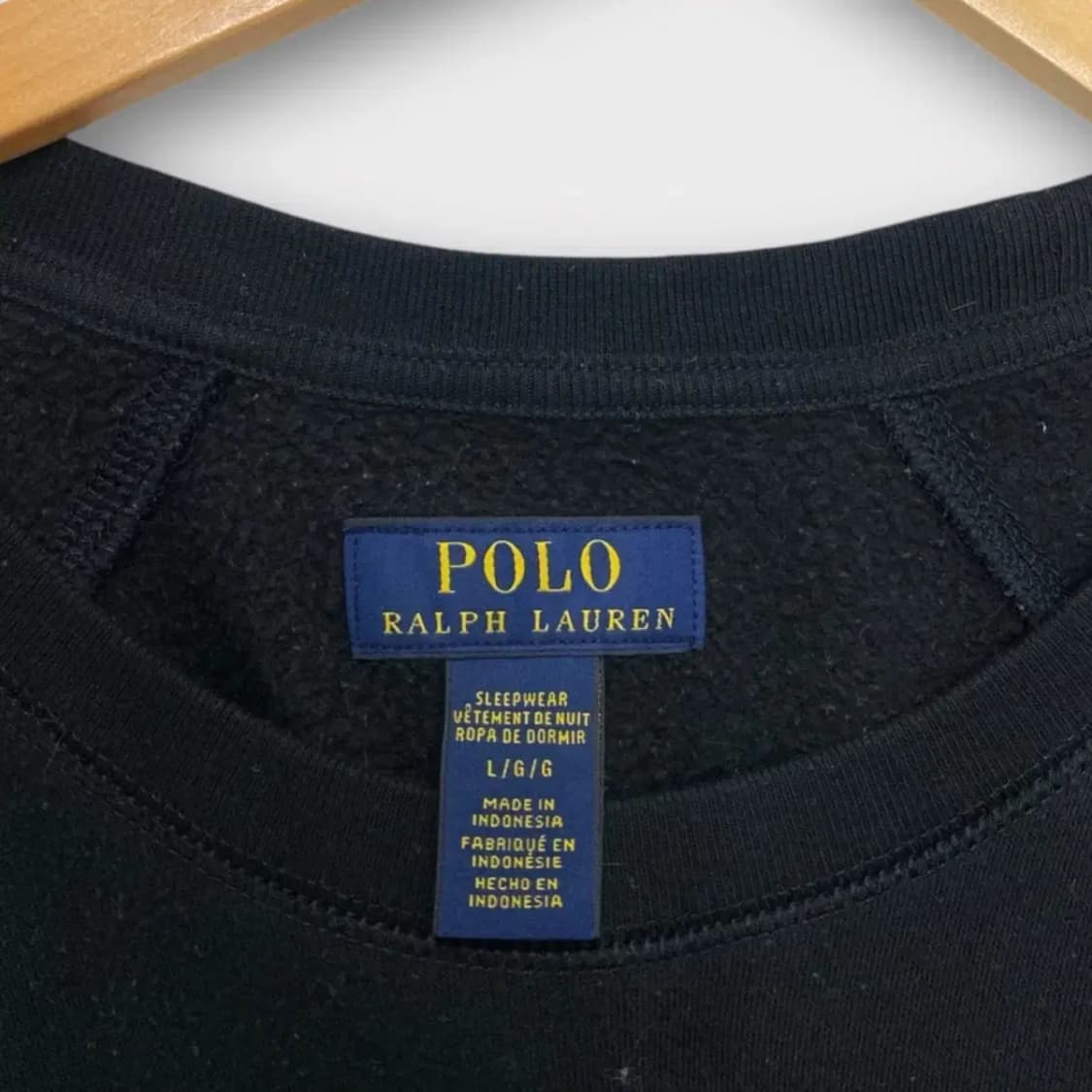 폴로랄프로렌 플리스 맨투맨 L 상품이미지4