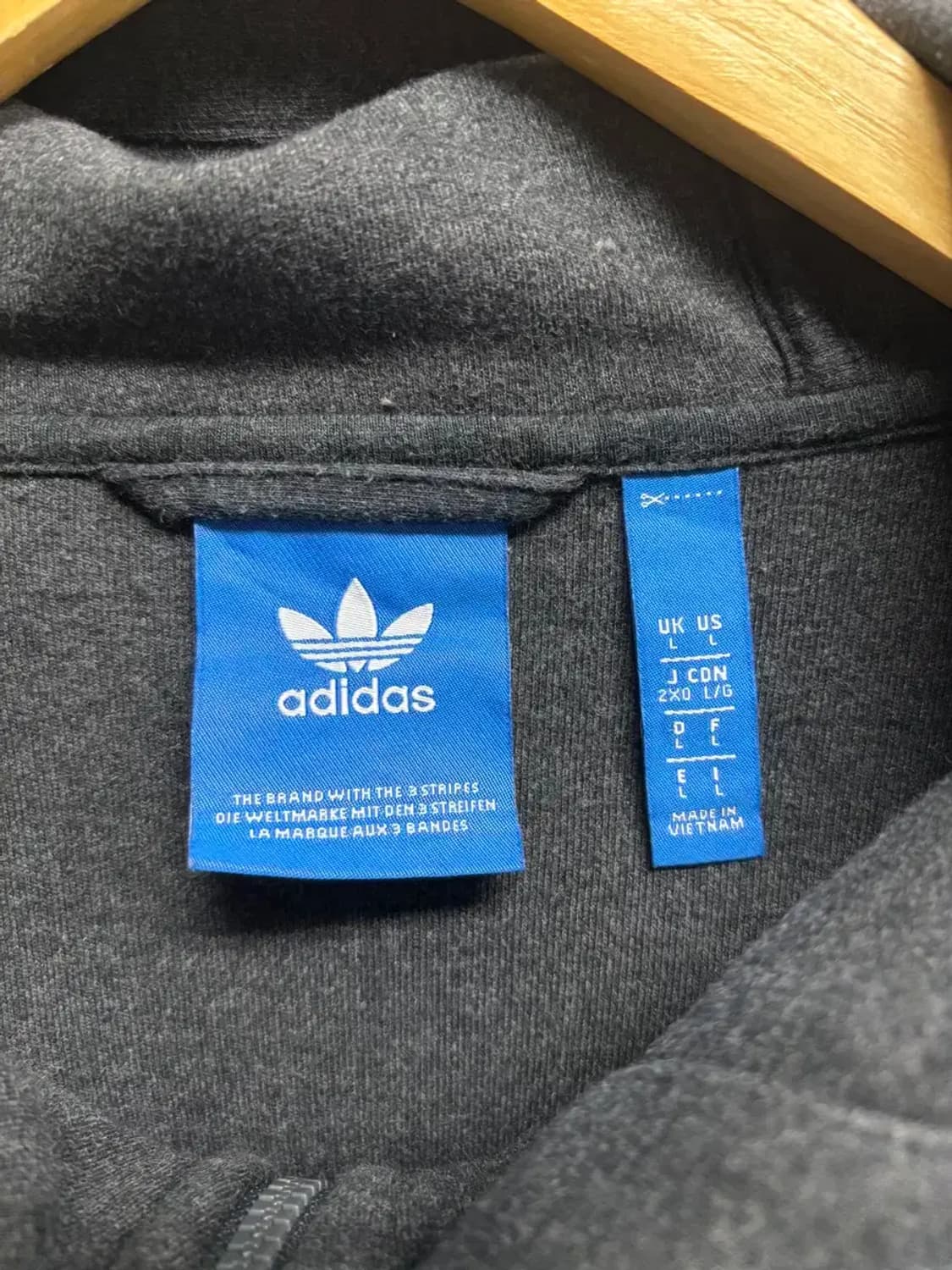 아디다스 파이어버드 후드집업 L 상품이미지4