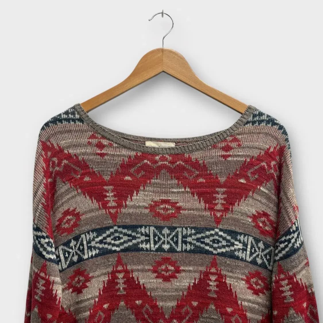 데님 앤 서플라이 랄프로렌 노르딕 나바호 패턴 니트 Free 상품이미지2