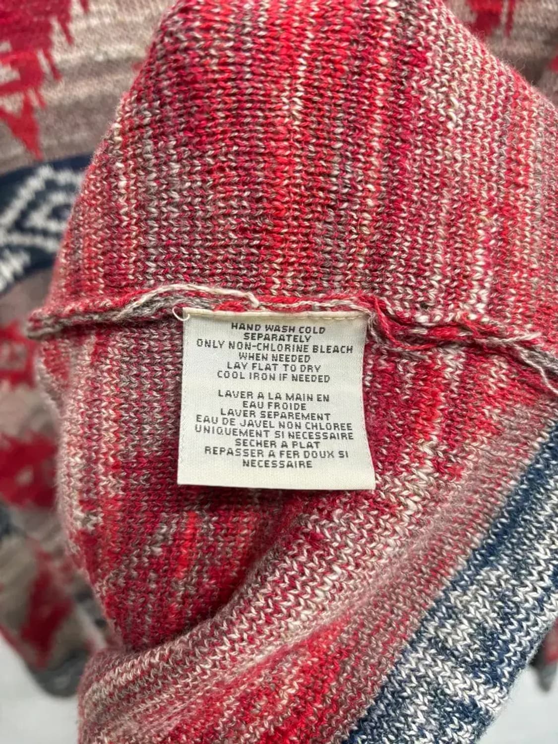 데님 앤 서플라이 랄프로렌 노르딕 나바호 패턴 니트 Free 상품이미지5