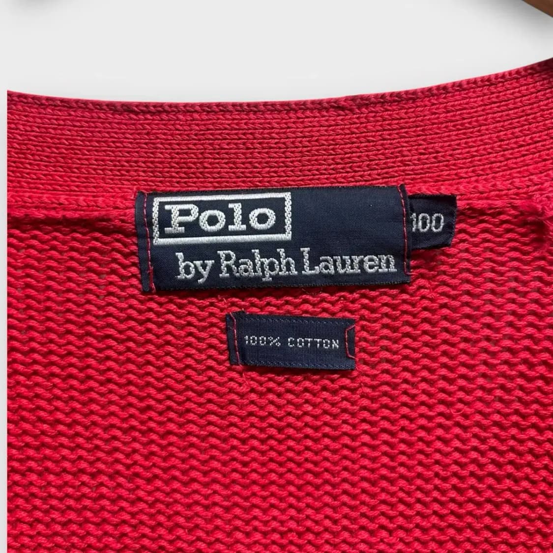 폴로랄프로렌 브이넥 니트 가디건 L 상품이미지4