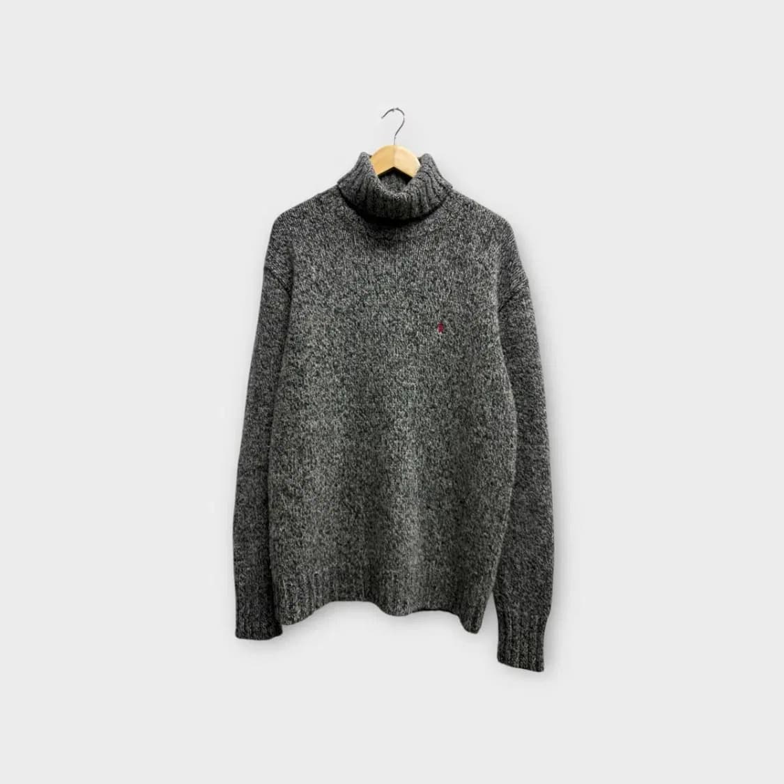 폴로 랄프로렌 램스울 보카시 목폴라 니트L 상품이미지1