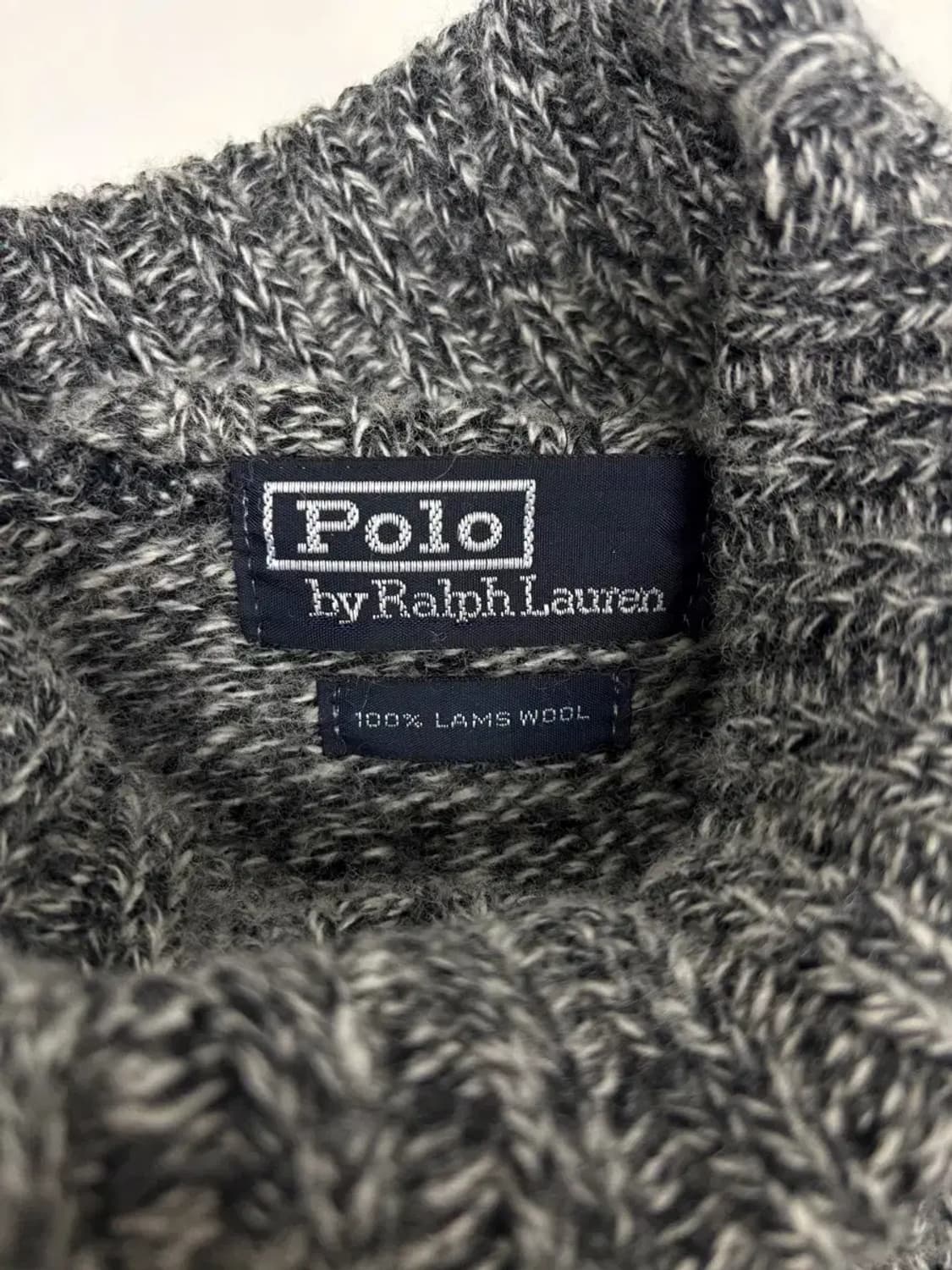 폴로 랄프로렌 램스울 보카시 목폴라 니트L 상품이미지4