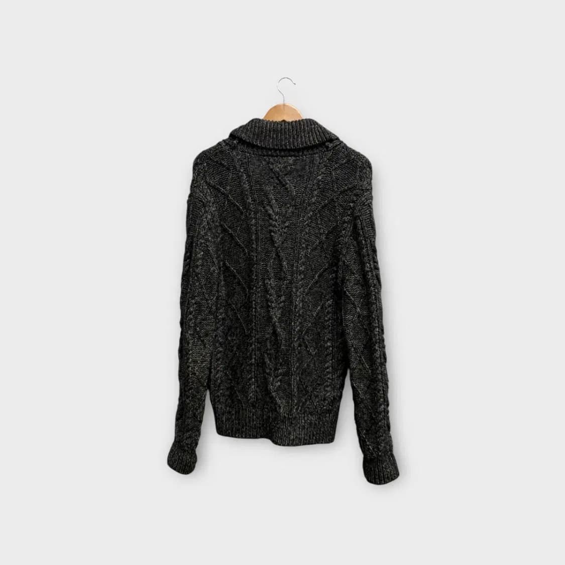 데님앤서플라이 랄프로렌 보카시 숄카라 가디건 M 상품이미지3