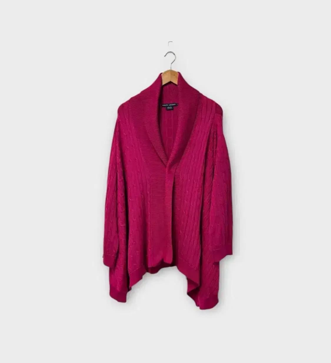 폴로 케이블 니트 롱가디건 Free 상품이미지2