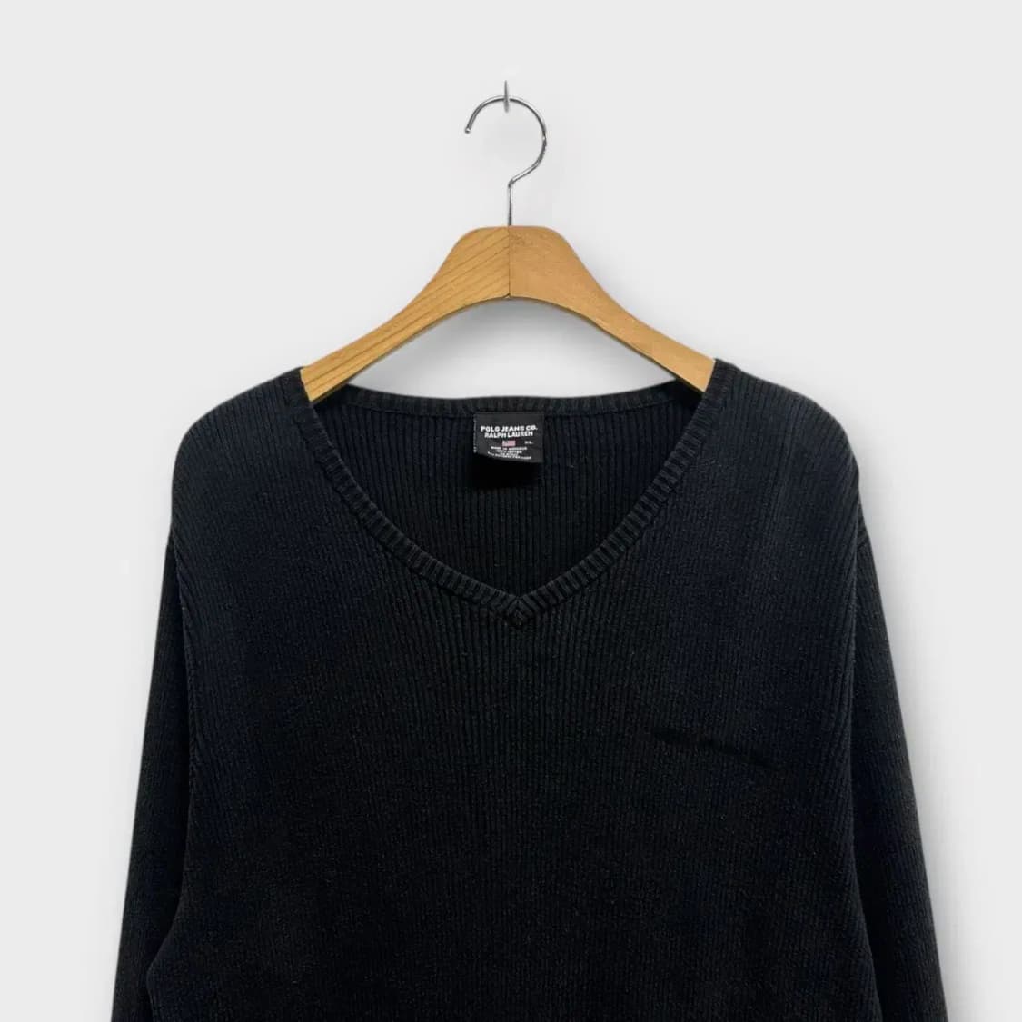 폴로진스 브이넥 니트 XL 상품이미지2