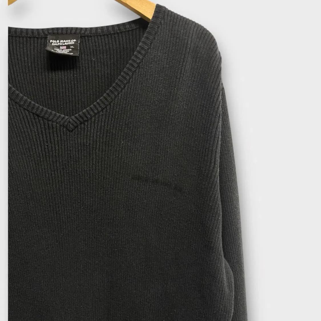 폴로진스 브이넥 니트 XL 상품이미지4