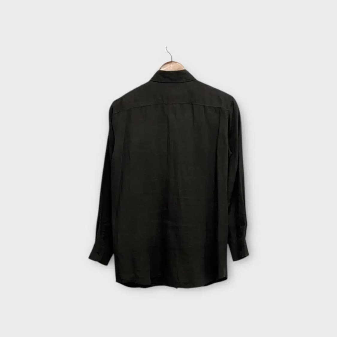 막스마라 Max mara 린넨 브라운 셔츠 M 상품이미지3