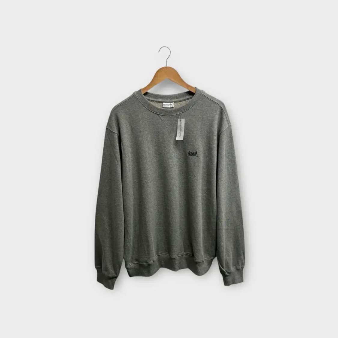 [새상품]리프클로딩 leaf 그레이 맨투맨 M 상품이미지1