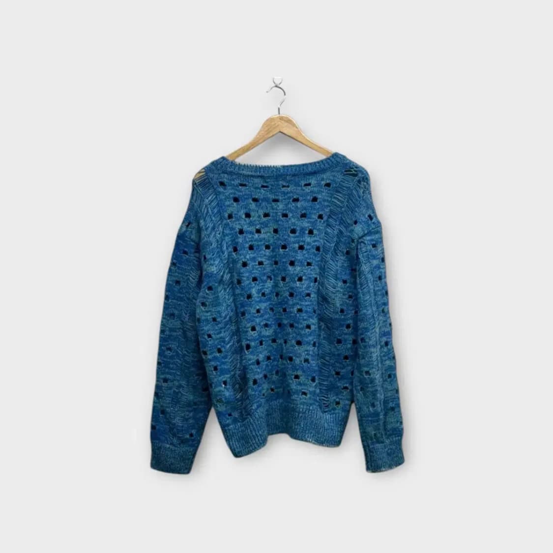 엔더슨벨 펑칭 모헤어 오버핏 니트 free 상품이미지3