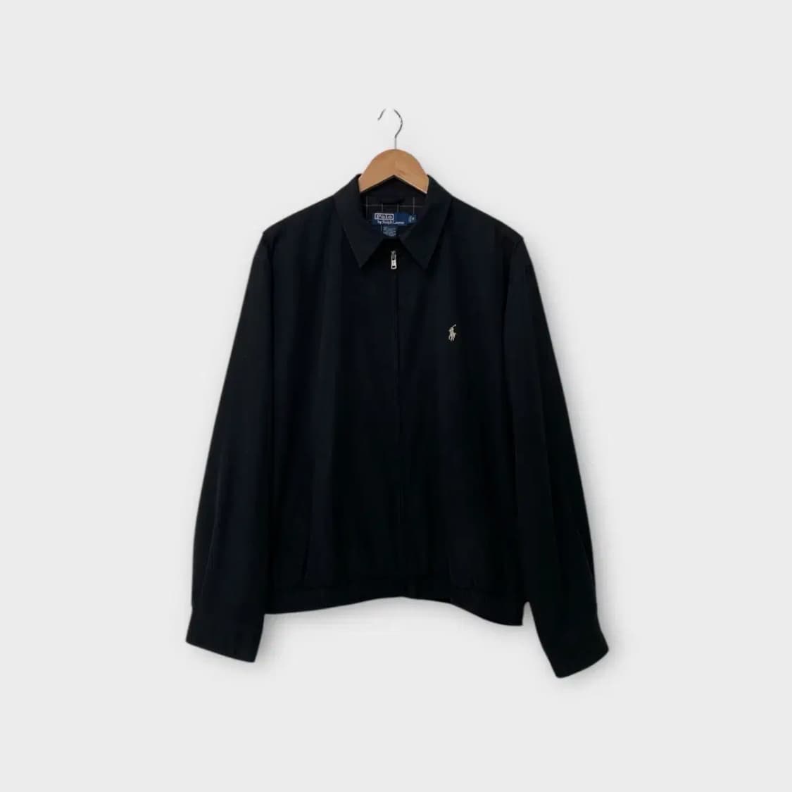 폴로랄프로렌 스웨이드 코튼 클래식 블루종 M 상품이미지1