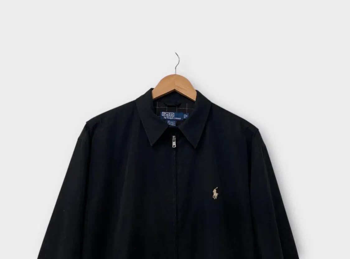 폴로랄프로렌 스웨이드 코튼 클래식 블루종 M 상품이미지2