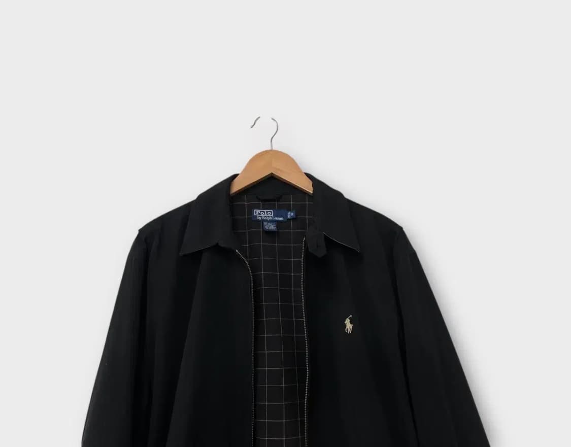 폴로랄프로렌 스웨이드 코튼 클래식 블루종 M 상품이미지3