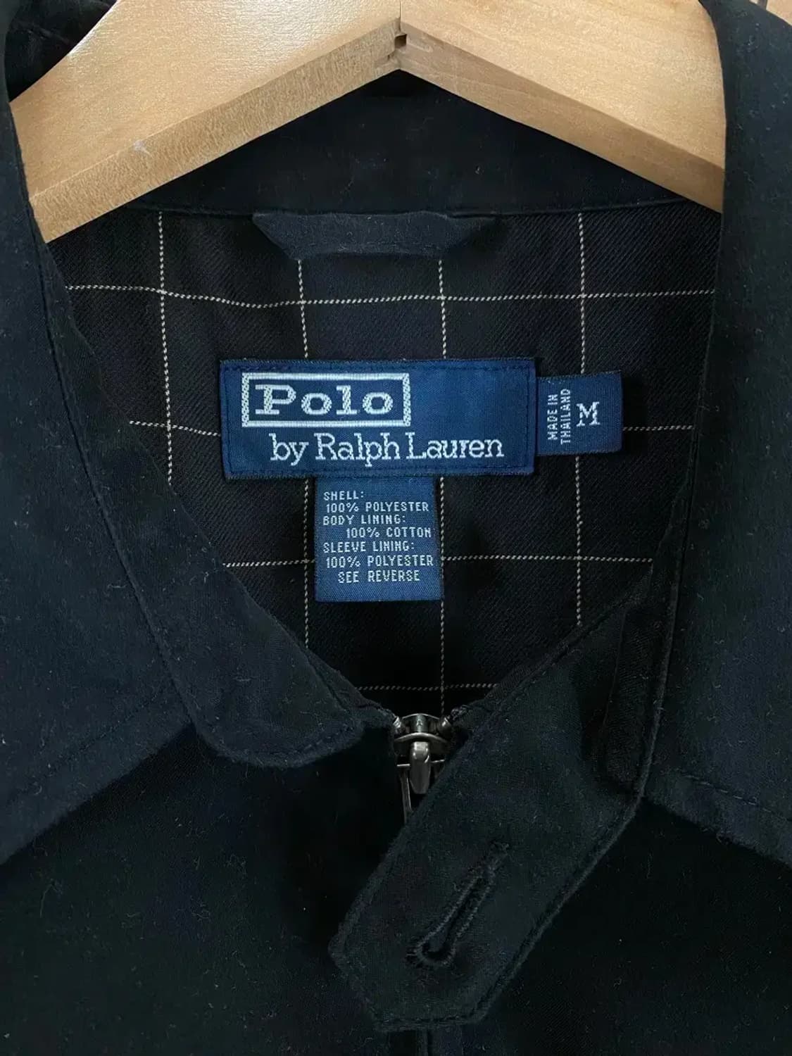 폴로랄프로렌 스웨이드 코튼 클래식 블루종 M 상품이미지6