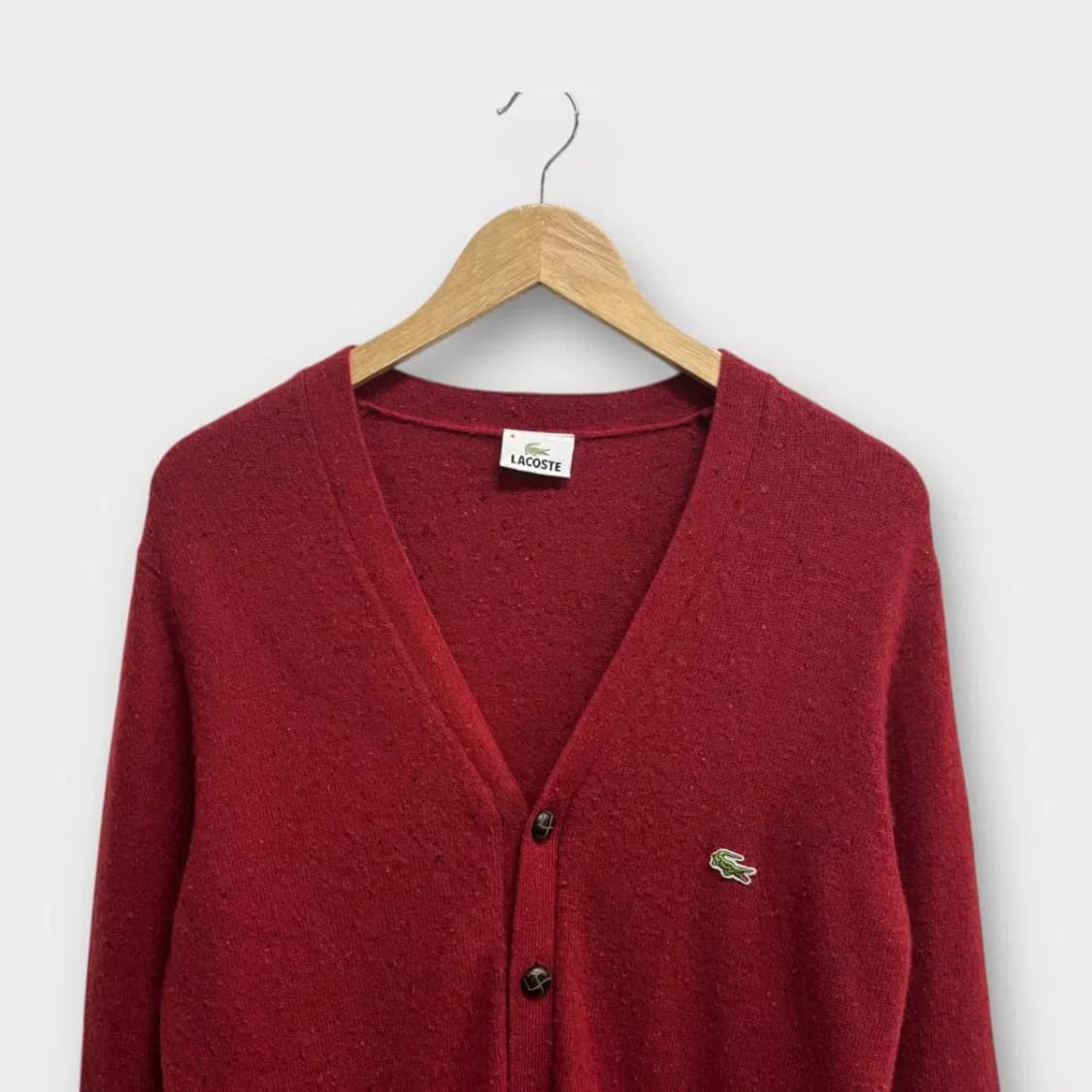 라코스테 브이넥 가디건 L 상품이미지2