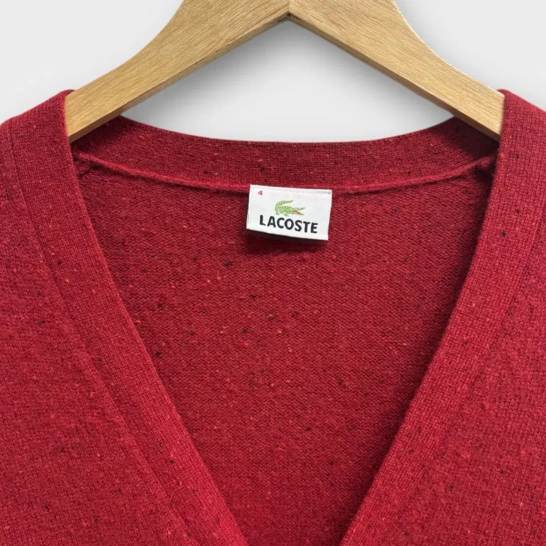 라코스테 브이넥 가디건 L 상품이미지4