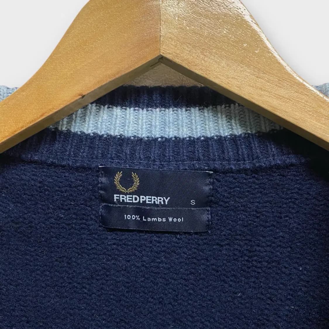 프레드페리 엠보 집업 가디건S 상품이미지6