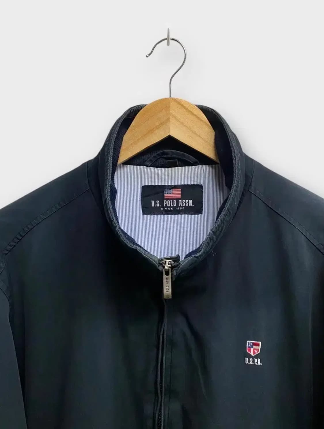 U.S.POLO ASSN. 블루종 점퍼 L-XL 상품이미지4