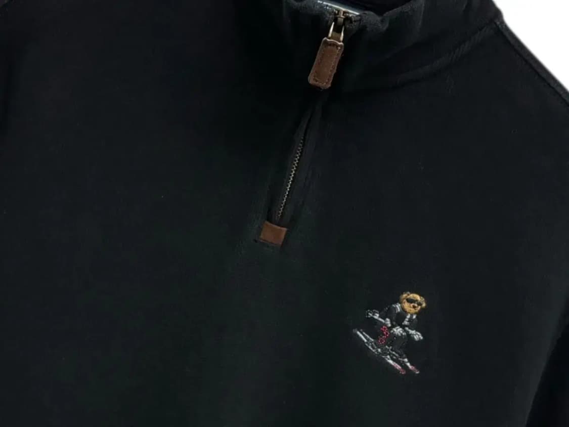 폴로랄프로렌 베어 스웻 쿼터집업 S 상품이미지4