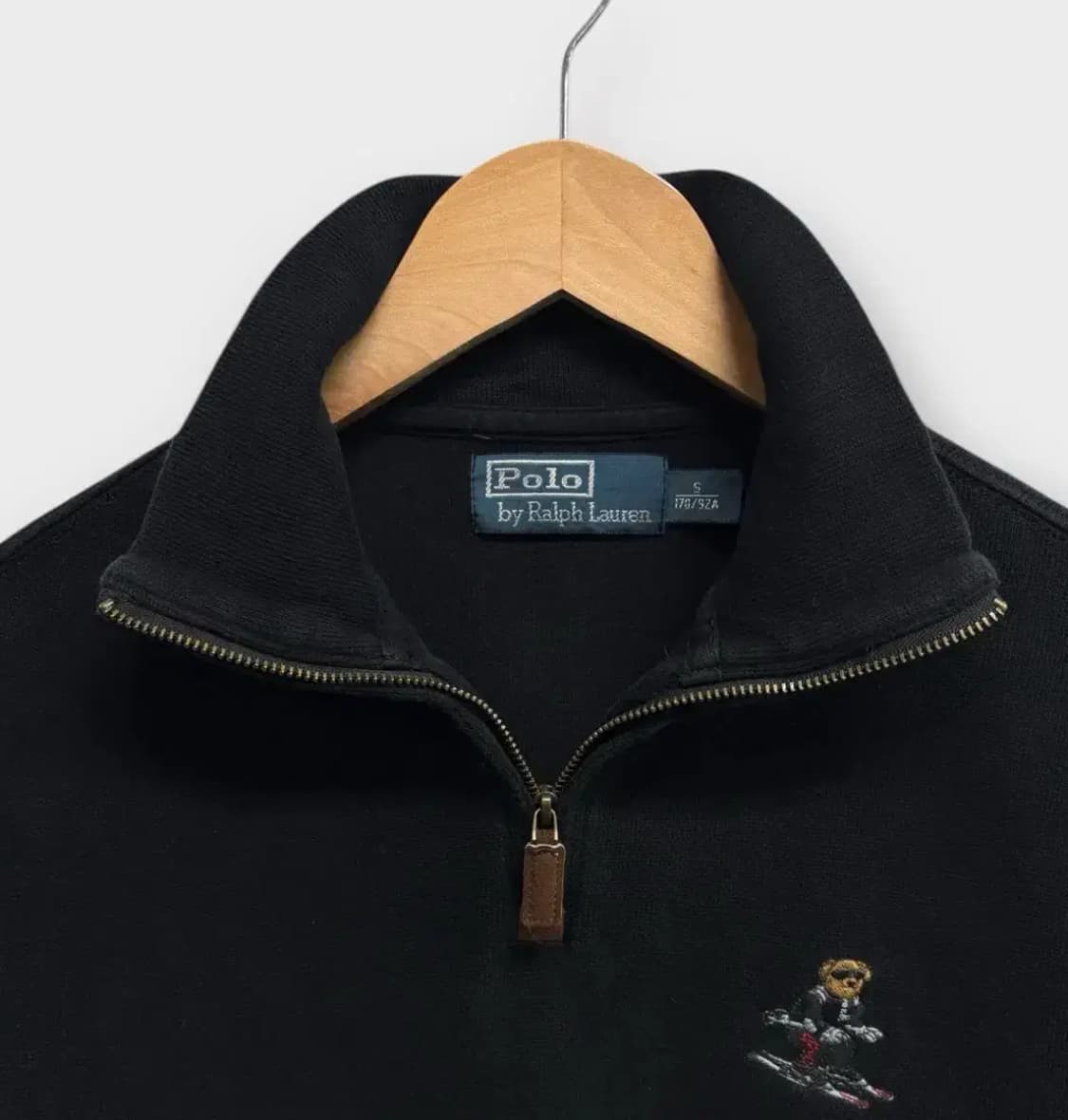 폴로랄프로렌 베어 스웻 쿼터집업 S 상품이미지5