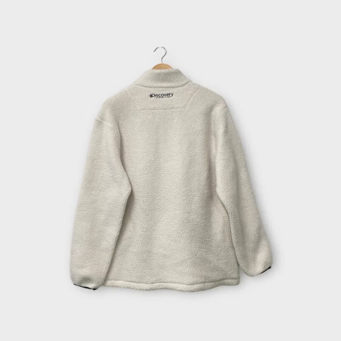 디스커버리 뽀글이 반집업 티셔츠 L 상품이미지4