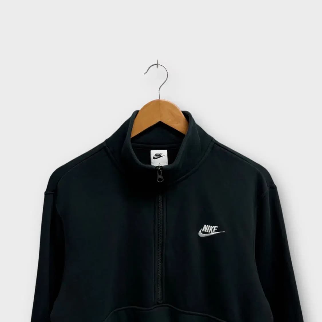 나이키 블랙 반집업 티셔츠 L 상품이미지3