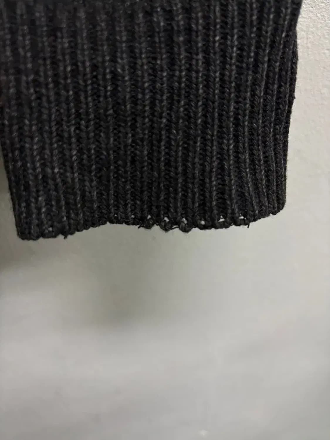 버버리 클래식 그레이 집업니트 XL 상품이미지6