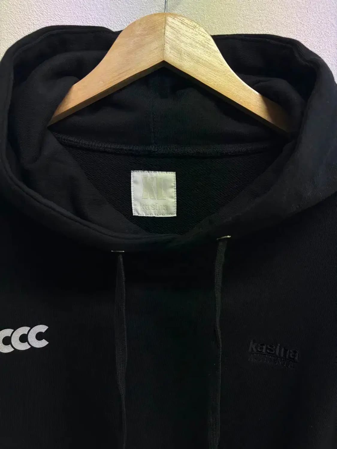 카시나 KASINA  CCC 패턴 오버핏 후드티XL 상품이미지5