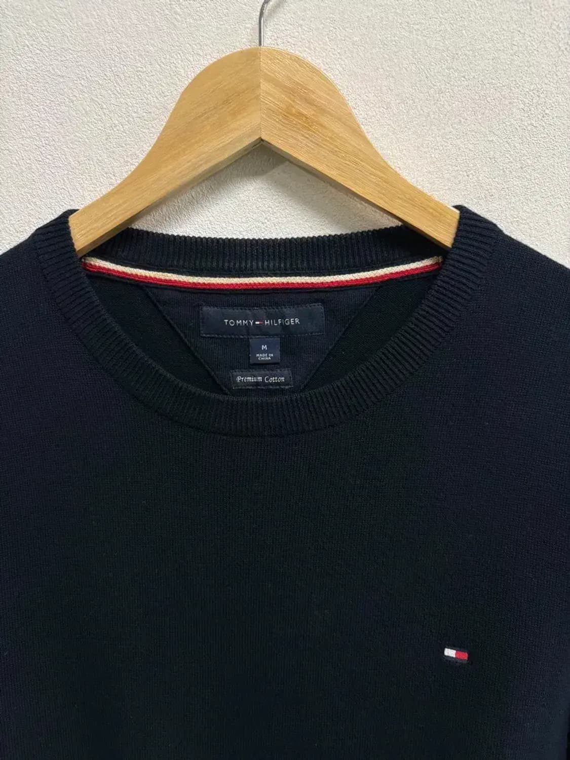 타미힐피거 네이비 니트 스웨터 M 상품이미지4