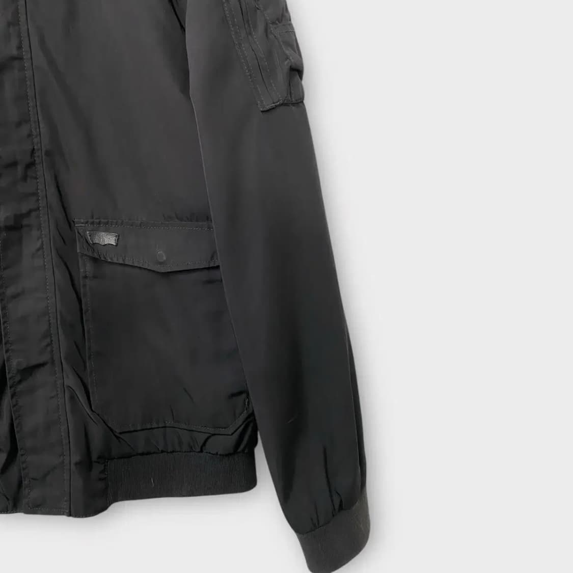 LEVI'S Black 후드 야상점퍼 90 상품이미지4