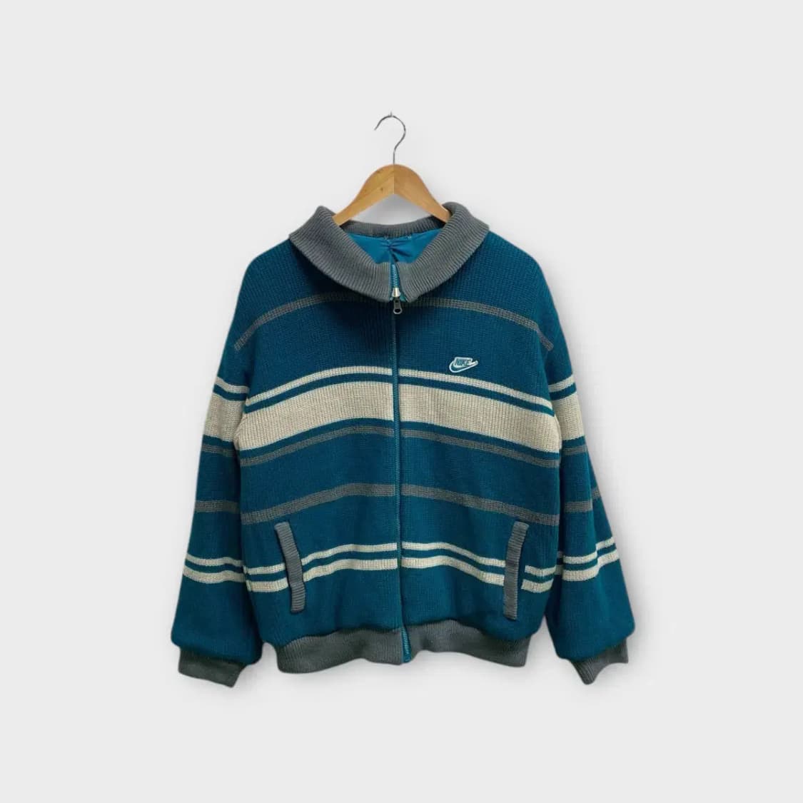 나이키 스트라이프 집업니트 L 상품이미지1