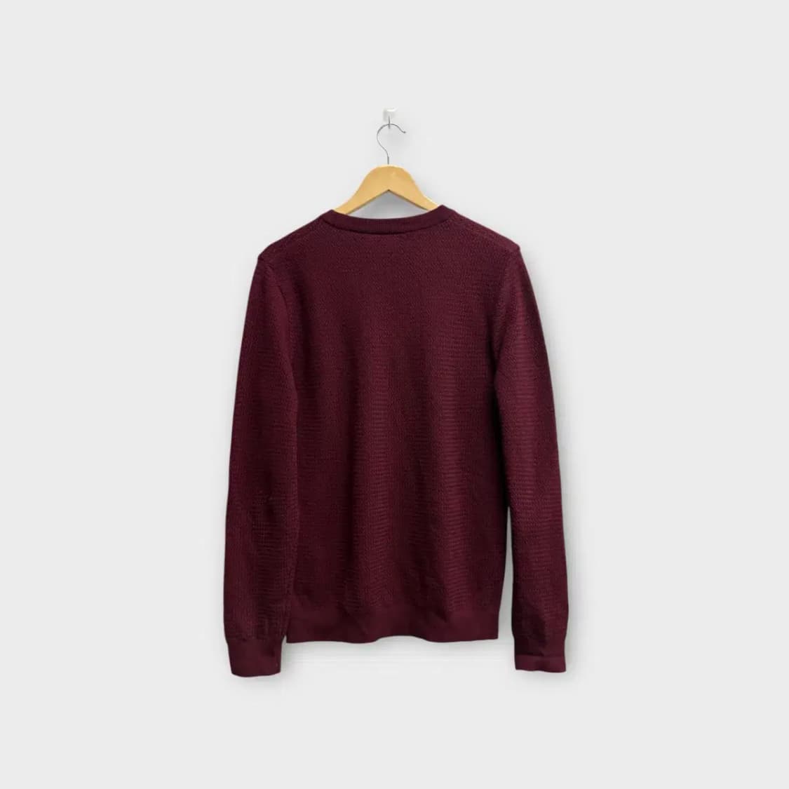 라코스테 버건디 스웨터 M 상품이미지3