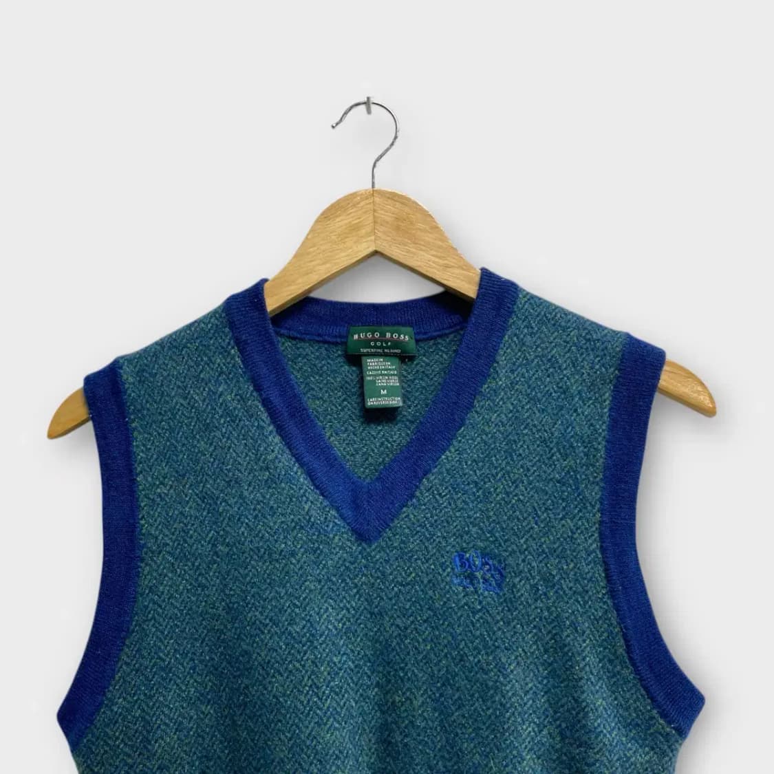 휴고보스 보카시 니트 조끼 XS-S 상품이미지2