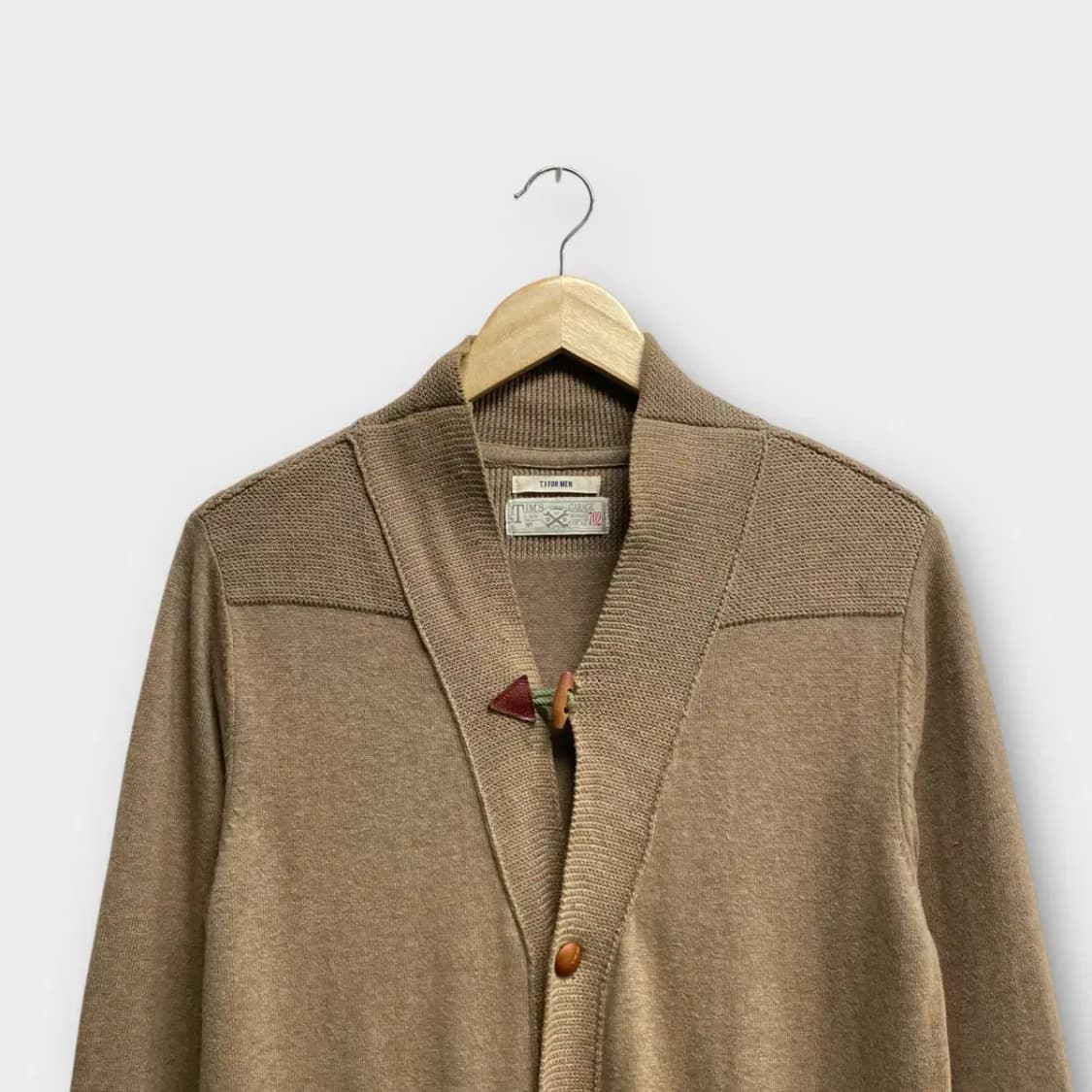 티아이포맨 단추 숄가디건 M-L 상품이미지2