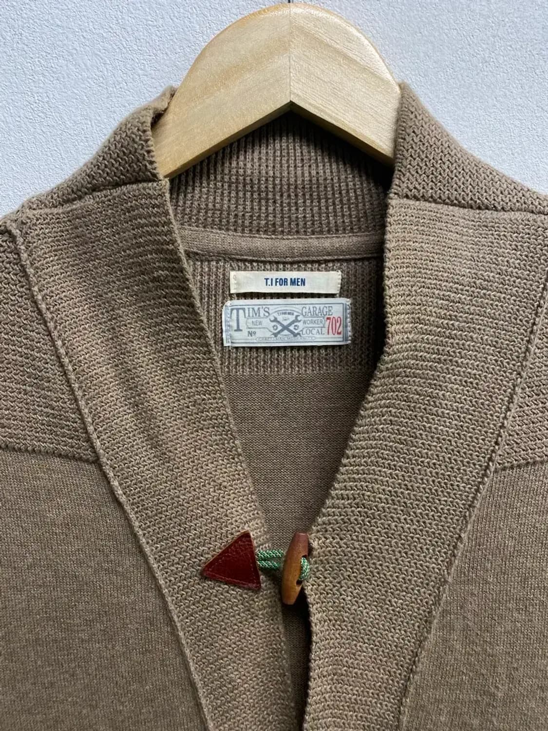 티아이포맨 단추 숄가디건 M-L 상품이미지4