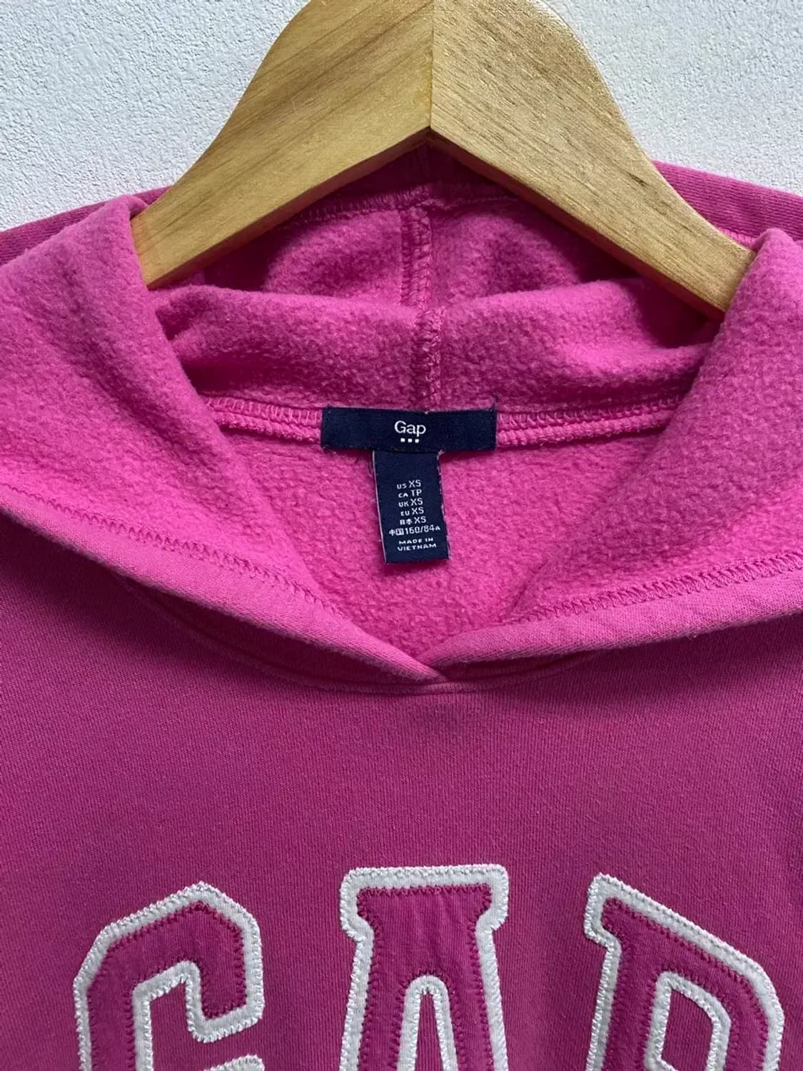 갭 GAP 핑크 후드티 XS 상품이미지4