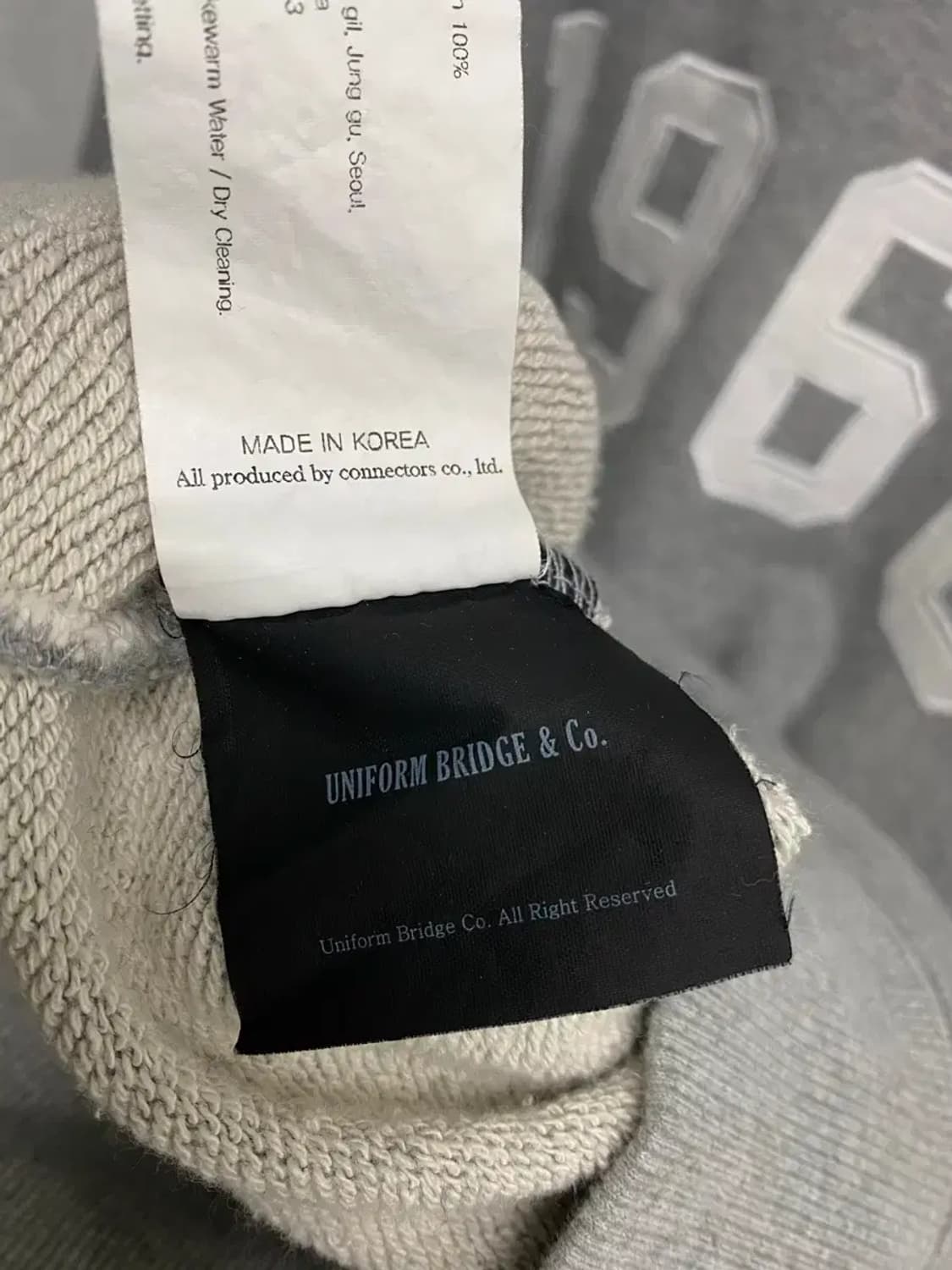 유니폼브릿지 UNIFORM BRIDGE 1960 맨투맨 XL 상품이미지5