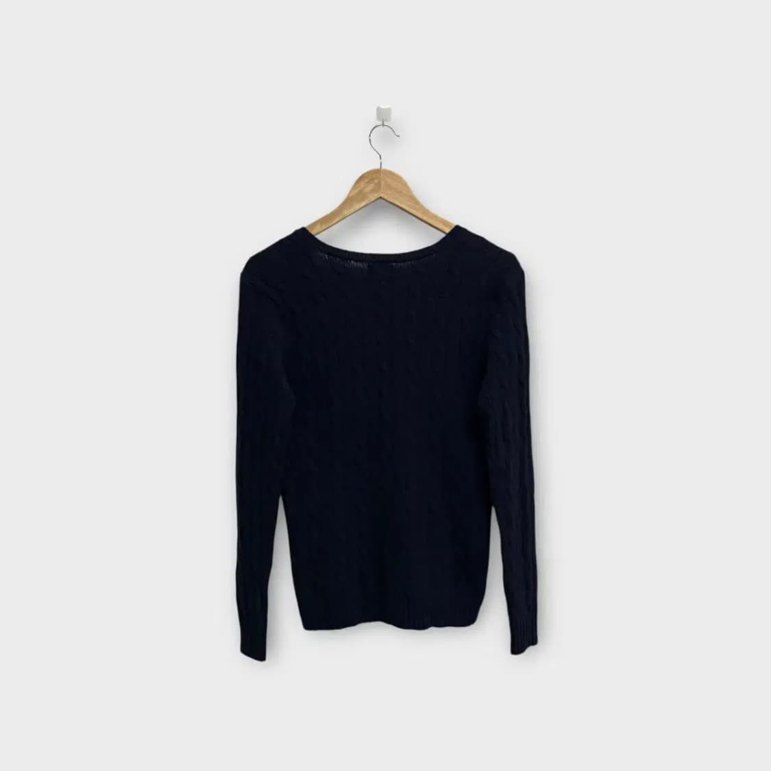 폴로랄프로렌 브이넥 네이비 니트 S 상품이미지3