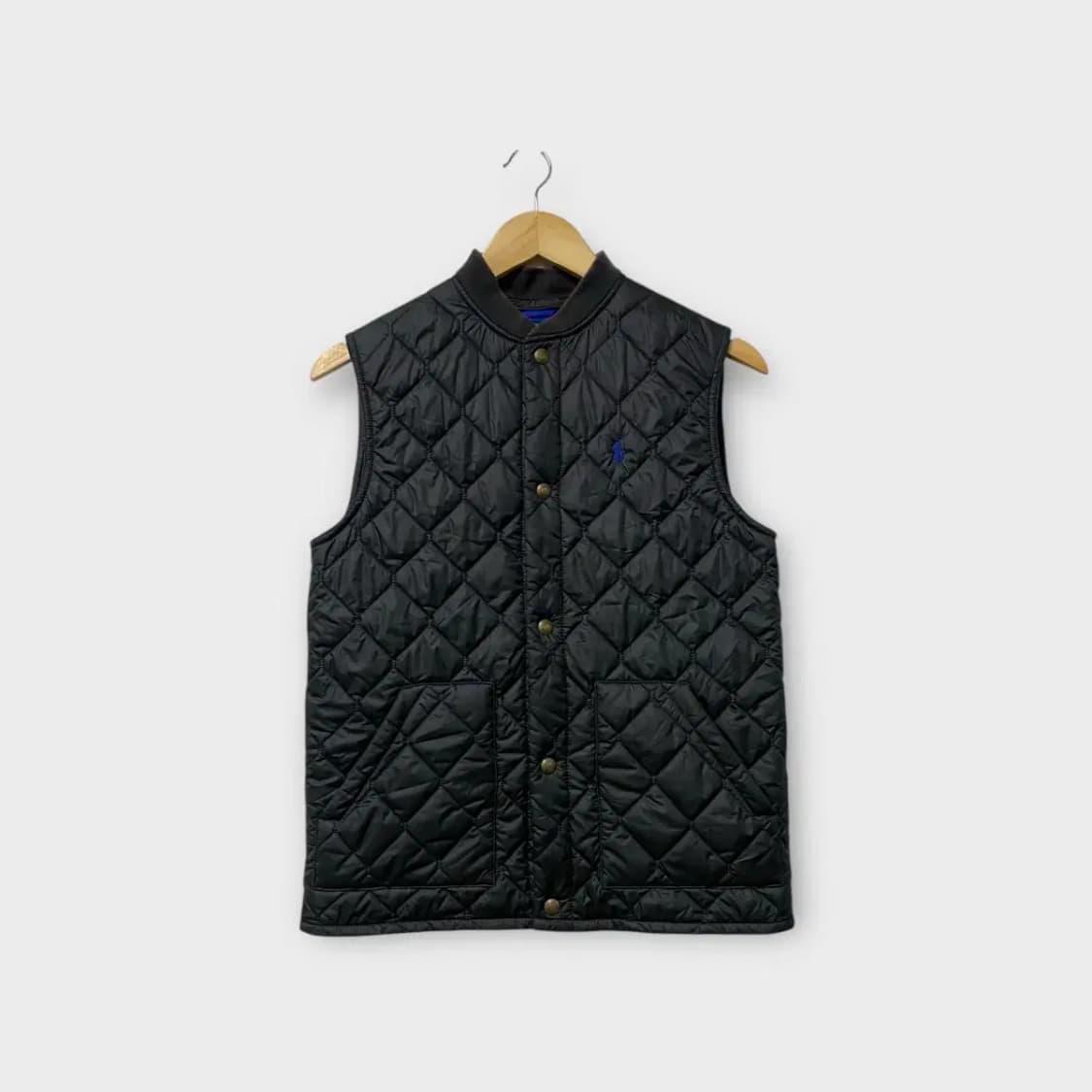 폴로 랄프로렌 퀼팅 조끼 블랙 S 상품이미지1