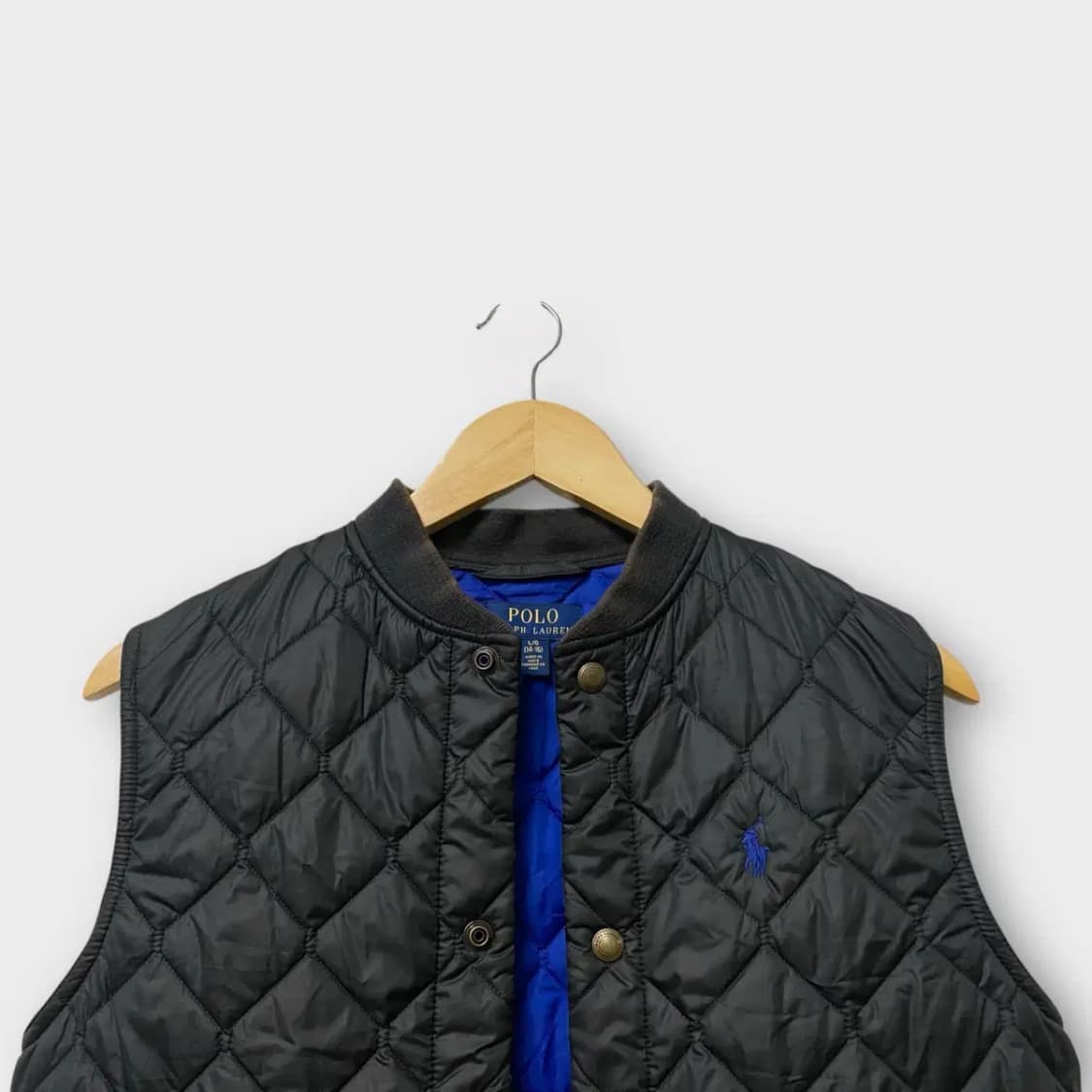 폴로 랄프로렌 퀼팅 조끼 블랙 S 상품이미지3