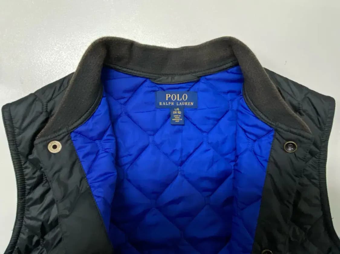 폴로 랄프로렌 퀼팅 조끼 블랙 S 상품이미지6