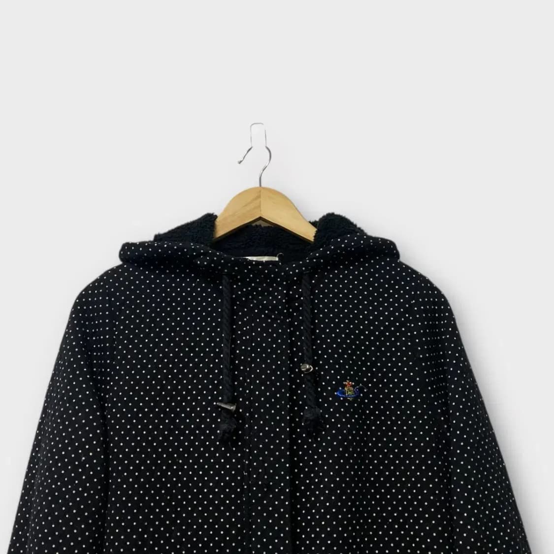 비비안웨스트우드 y2k 기모후드집 집업 XS-S 상품이미지2